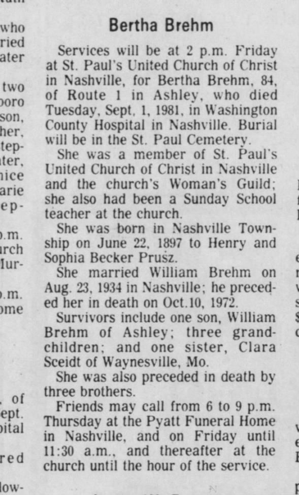 Clipping from Southern Illinoisan